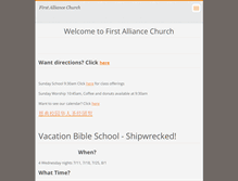 Tablet Screenshot of facatl.org